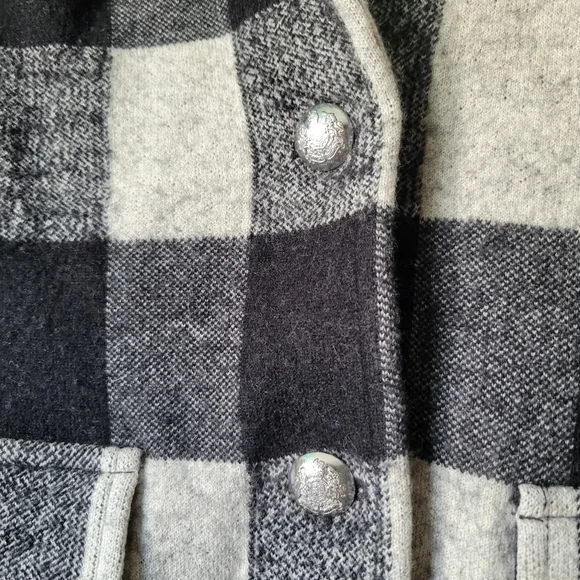 Ralph Lauren Sweater Blazer Jacket Academia Merino Wool Plaid Preppy Equestrian - Picture 2 of 6